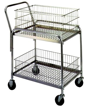 Wesco Standard Wire Mail Cart